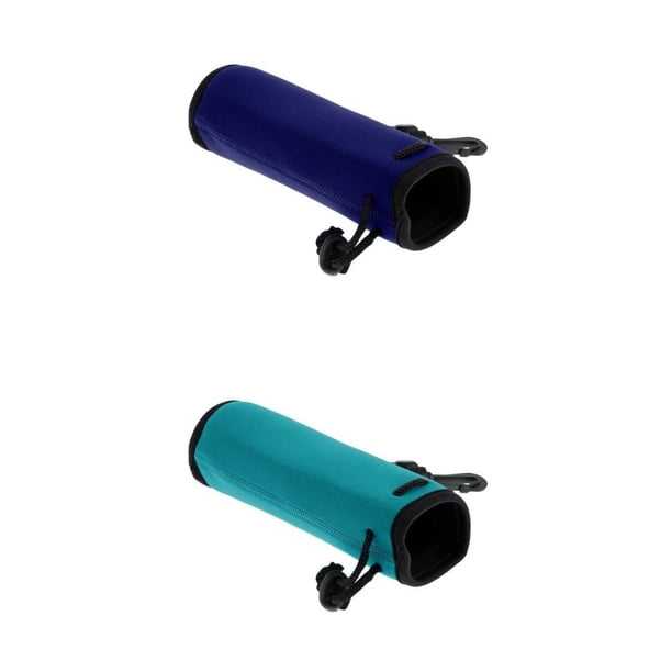 2 Piezas de Botella de Agua, Funda de Neopreno, Soporte de Correa con Aislamiento, Cubierta de