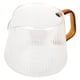 thumbnail image 3 of Taza de café de borosilicato transparente espesada con asa para cafetería casera, 500 ml, 3 of 14