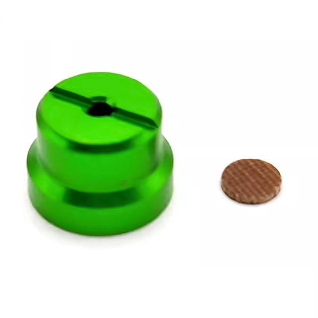 GLFILL Écrou de Jauge de Moulinet en Alliage d'Aluminium pour SLX DC Demi-Lunes Cap M7 Roue de Goutte d'Eau Accessoires Outil de Modification de Moulinet Baitcasting Vert