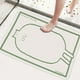 thumbnail image 5 of Soft Cats Shaped Bathroom Rug Non Slip Floor Mat For Bedroom Living Room Comfortable And Environmentally Safe Easy To Clean And Maintain, 5 of 6