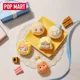 thumbnail image 5 of POP MART POP BEAN Macaron Dessert Series Blind Box Guess Bag Original Toys Doll Cute Anime Figure Ornaments Collection Gift, 5 of 5