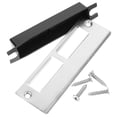 thumbnail image 1 of 1 Set Deadbolt Strike Plates Door Hole Cover Plates Door Striker Plates Reinforcements, 1 of 9