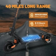 KUKIRIN G2Master Electric Scooter, 1081WH Power Dual 1000W Powerful Motor, 37 MPH Max Speed, 43 Miles Range, 52V/20Ah Large Capacity Battery, 10 Tires, Dual Brake Folding E-Scooter for Adults