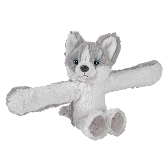 Wild Republic Huggers Husky, Stuffed Animal, 8 Inch, Plush Toy, Fill is Spun Recycled Water Bottles