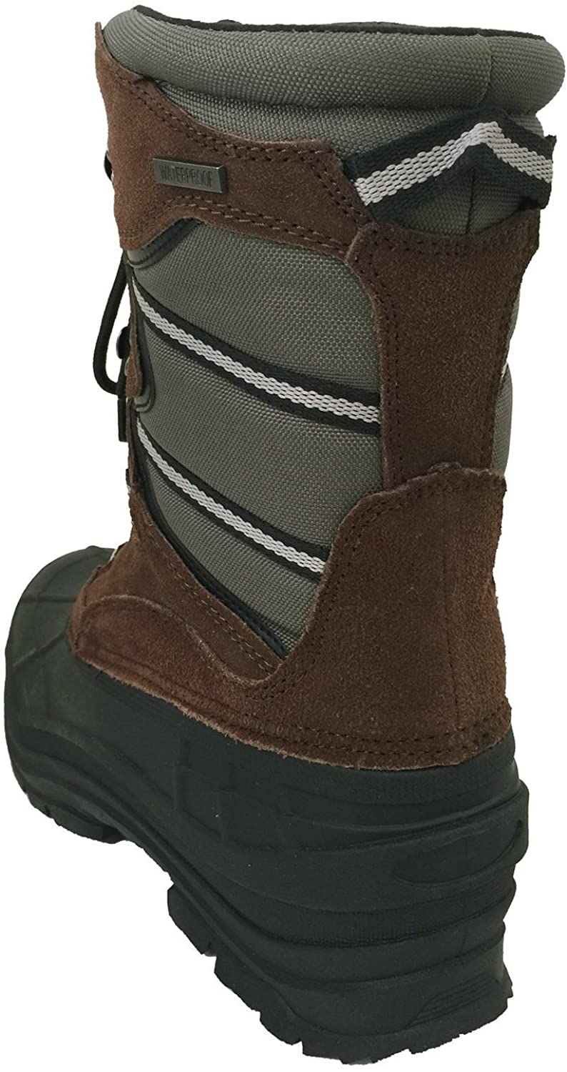 Men's Winter Boots 10" Hiking Leather Nylon Thinsulate Hunting Snow Boots - image 5 of 5