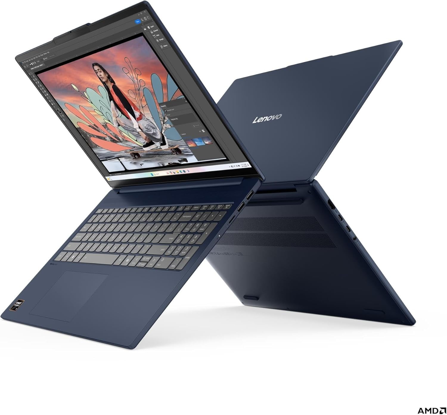 Lenovo IdeaPad Slim 5 Laptop,16" WUXGA 1920x1200 Touchscreen ,AMD Ryzen AI 7 350 ,AMD Radeon 860M , 16 GB DDR5 SDRAM ,512 GB NVMe SSD ,Win11 Pro • WiFi 7 • Backlit Keyboard • 1080p+IR Camera