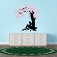 thumbnail image 3 of Floral DIY Wall Art -Cherry Blossom Themed Tree Wall Decals -Home Living Room Nursery Bedroom Decoration Floral Themed- Easy To Apply Vinyl Wall Decal - Art Removable Wall Sticker-Size: 27" x 30"., 3 of 4