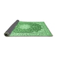 thumbnail image 2 of Ahgly Company Indoor Rectangle Medallion Emerald Green Traditional Area Rugs, 2' x 3', 2 of 4
