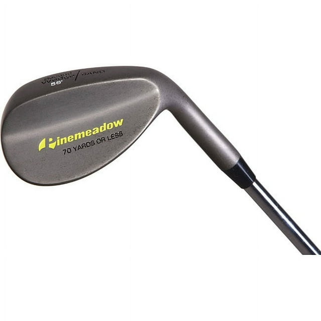 Pinemeadow Golf Chaussures Compensées pour Hommes, Main Droite, Acier, Régulier, 56 Degrés