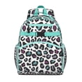 thumbnail image 1 of Cheetah Backpack for Studentss Bookbag Leopard Pattern Cute Animal Print Lightweight Large Capacity Chest Strap Back to School Travel Bag, 1 of 6