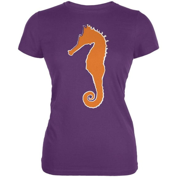Seahorse Juniors Purple T-Shirt - 2X-Large