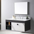 thumbnail image 4 of 43x22x0.59inch Sintered Stone Bathroom Vanity - Include Sink, High - end Natural Look, 4 of 5