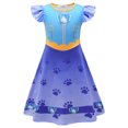 thumbnail image 3 of Vestidos infantiles para niñas, disfraces de Halloween para perros de patrulla, disfraz de mascota, perro de persecución, ropa de juego de rol para fiestas de carnaval para niñas, 3 of 5
