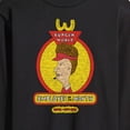 thumbnail image 3 of Beavis & Butthead - Employee Of The Month Butthead - Men's Long Sleeve T-Shirt, 3 of 5