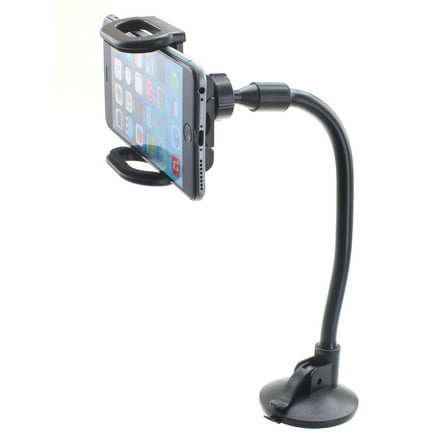 Dash Car Mount for Samsung Galaxy S25/Ultra/Plus - Windshield Holder Cradle Swivel Dock