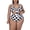 White, variant on Vedolay Women Swimsuits Women High Waisted Bikini Set Two Piece Swimsuits Push up Wrap Swim Suits Top Tummy Control Bathing Suit Bottom,Blue XL