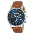 thumbnail image 2 of Wenger Men's 01.1743.104 Urban Classic Chrono Blue Dial Brown Leather Strap Watch, 2 of 5