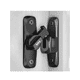 thumbnail image 2 of Cerradura De Puerta Corredera De Granero Belug Negro, 2 of 5