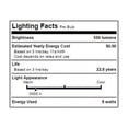 thumbnail image 2 of Bulbrite LED8R20/830/D/2 - 8W LED R20 3000K DIMMABLE, 2 of 2