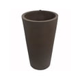 thumbnail image 7 of Algreen Crete 30" Self-Watering Planter, Tall, Brownstone Resin, 7 of 7