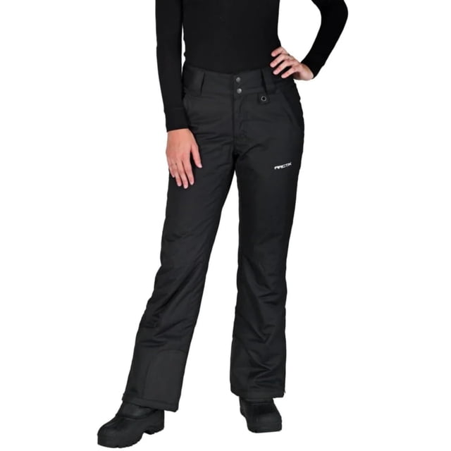 Pantalón de nieve Arctix para mujer, aislante, negro, 2X corto