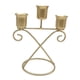 thumbnail image 4 of Candelabro Macarena de 3 brazos soporte para velas Candelabro elegante de hierro Candelabro de centro de Mesa para Decoración del hogar y dormitorio candelero, 4 of 8