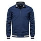 thumbnail image 1 of Abrigo de chaqueta de motocicleta con bolsillo a prueba de viento y cremallera informal a prueba de calor para hombres Pompotops  oipoqjl26481, 1 of 9