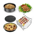thumbnail image 7 of NESZZMIR Fit for Air 8Pcs Kitchen Tool 7 philps Grill Pot Accessories Cooking Inch Fryer Air Fryers & Accessories, 7 of 7