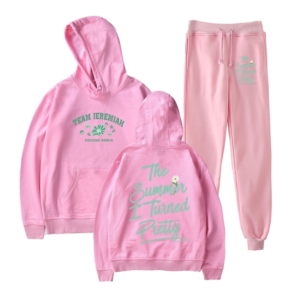 The Summer I Turned Pretty Cousins Beach Team Jeremiah Conrad Hoodie Jogger Pants Two Piece Set Sweatshirts Sweatpants