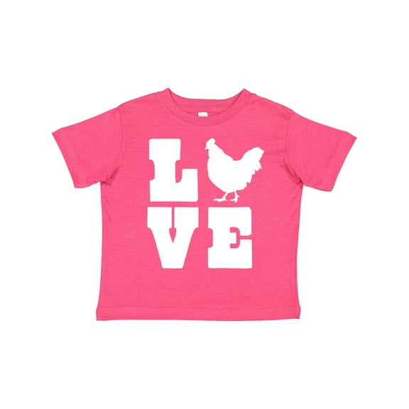 Inktastic Love Chickens Boys or Girls Toddler T-Shirt