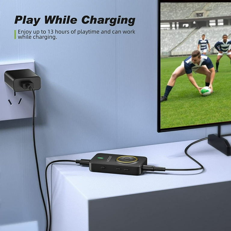 ZIOCOM Bluetooth Transmitter for TV PC Bluetooth Receiver for Car