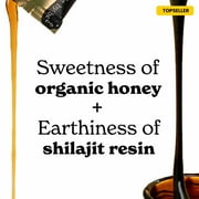 BetterAlt Pure Himalayan Shilajit Honey Sticks with Organic Honey & Saffron – Natural Energy & Wellness Support – 30ct