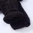 thumbnail image 4 of Wxolcjlv Baby Infant Boys Winter Plush Bunny Fleece Romper Cute Bunny Design Hooded One-Piece Warm Outerwear Crawling Jumpsuit，Newborn-6 Months, 4 of 9