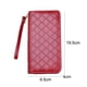 thumbnail image 2 of Laklulu Cartera con doble cremallera, cartera de doble capa de gran capacidad, 2 of 5