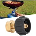 thumbnail image 1 of Adaptador de recarga de propano, estufa de Camping, botella de Gas, conector de latón, adaptador de válvula reguladora de Gas para exteriores y Camping, 1 of 5