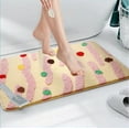 thumbnail image 5 of Multicolor Non-Slip Carpet, Cute Motifs Rug, Polyester Floor Mat for Living Room, Bedroom, Bathroom, Easy to Clean Indoor Mat, Soft Velvet, Multi-Functional Doormat for Home Use, 5 of 6