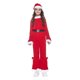 thumbnail image 1 of Disfraz de Papá Noel para niños, traje de Papá Noel para niños, traje navideño de terciopelo rojo de lujo para niños, vestido navideño para niños, 1 of 8