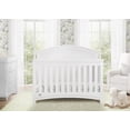 thumbnail image 2 of Simmons Kids Emma 4-in-1 Convertible Baby Crib - Greenguard Gold Certified, Bianca White, 2 of 16