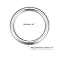 thumbnail image 2 of 316 Stainless Steel Round Ring 50mm ID 8mm Thick 3 Pack, 2 of 5