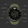 thumbnail image 3 of Reloj Deportivo Electrónico, Reloj Digital Electrónico Con Luz Nocturna En Segundos, Caja De Plástico ABS Para Viajar, 3 of 7