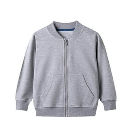 ake0211ページ AND1 Boys Athletic Full Zip Jacket - Lightweight Fleece
