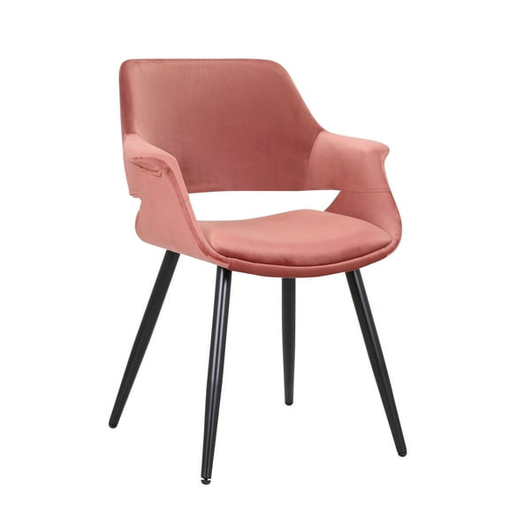 Porthos Home Fulco Velvet Dining Chair With Ergonomic Cushioned Seats And Backs And Sturdy Steel Legs (Suitable For Dining Rooms And Kitchens Of All Sizes)