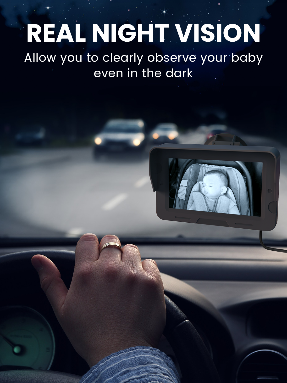 Grownsy Baby Car Camera with 4.3 Inch HD Display photo 6