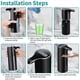 thumbnail image 3 of 2X Dispensador de Jabón En Espuma Automático - Dispensador de Jabón Sin Contacto Dispensador de Jabón Eléctrico Recargable Por USB 450ML Negro, 3 of 5