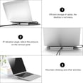 thumbnail image 2 of MasteelfCA Support pour Ordinateur Portable, Support de Dissipation Thermique, 2 of 7