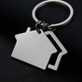 thumbnail image 4 of Naierhg Cabin Small House Hanging Pendant Keyring Key Holder Keychain Bag Purse Decor, 4 of 7