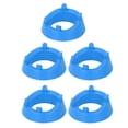 thumbnail image 3 of 5Pcs Round Ball Display Stand Plastic Ball Holder for Football Basketball Volleyball Rugby Blue, 3 of 14