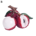 thumbnail image 2 of SPRING PARK Color-changing Litchi Tea Pet Small Ornaments Decorations Creative Boutique Tea Ceremony Accessories Display Tea Tray Decoration Thermal Discoloration, 2 of 7