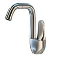 thumbnail image 1 of 1pcs Gray Bathroom Kitchen Brass Water Faucet Classic 360° Spin Hot And Cold Tap New Arrival Basin Faucet, 1 of 11