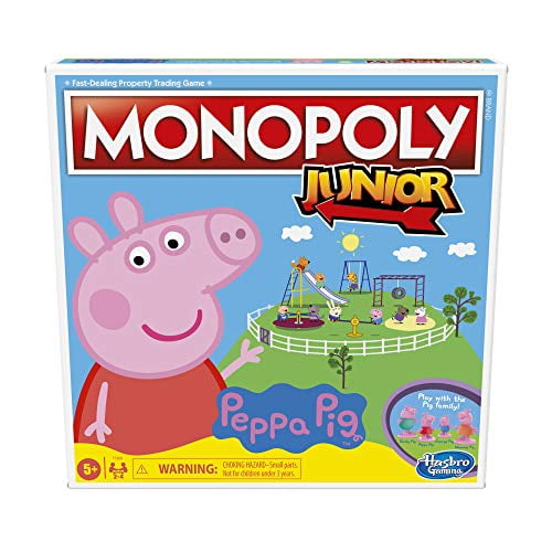 Hasbro Disney Pixar Cars 3 Monopoly Junior Board Game For 2-4 players Age 5+ 